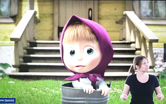 Quando l'intrattenimento per bambini incontra la lingua dei segni